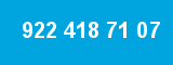 922 418 71 07